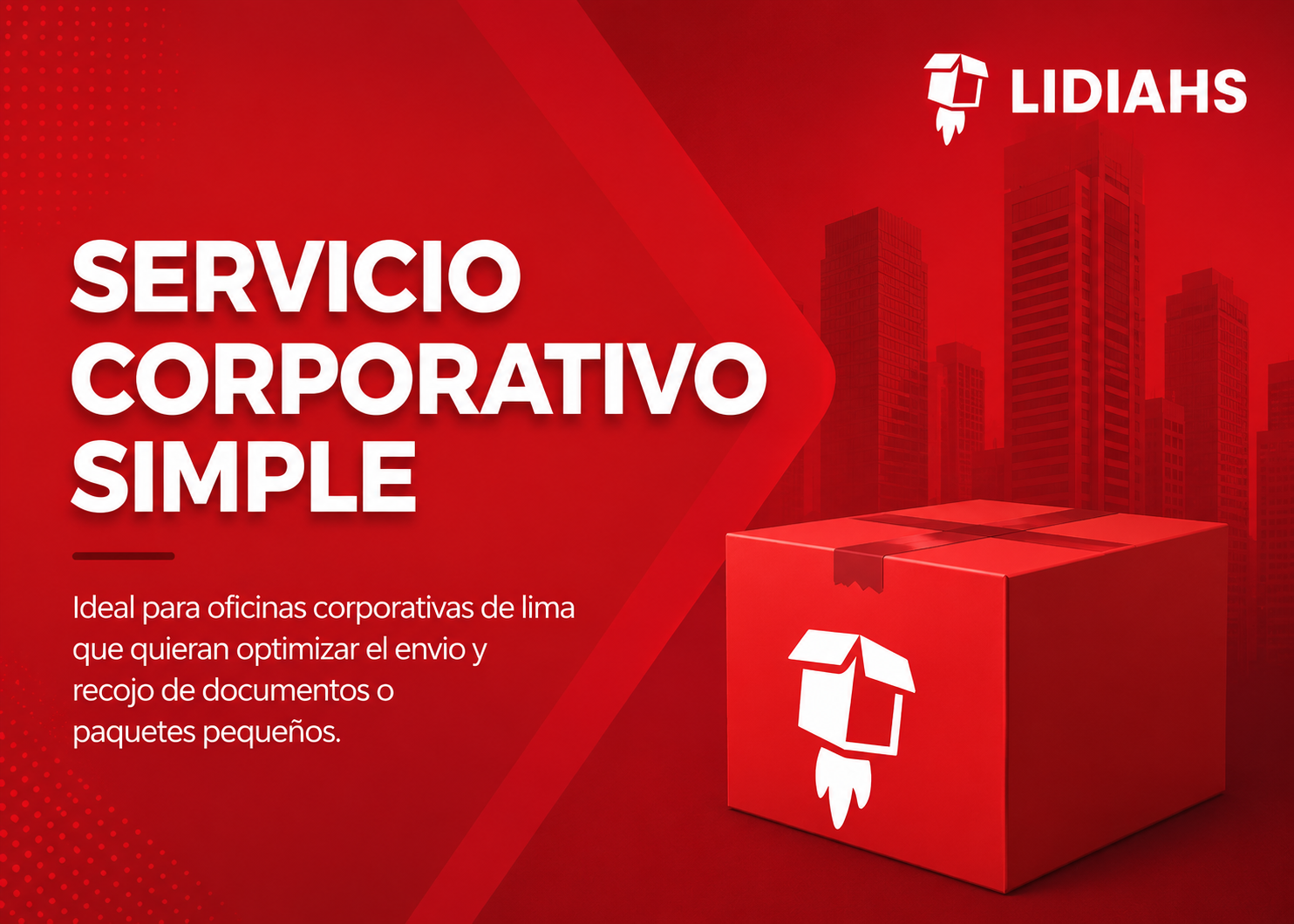 Servicio corporativo simple de mensajería para oficinas