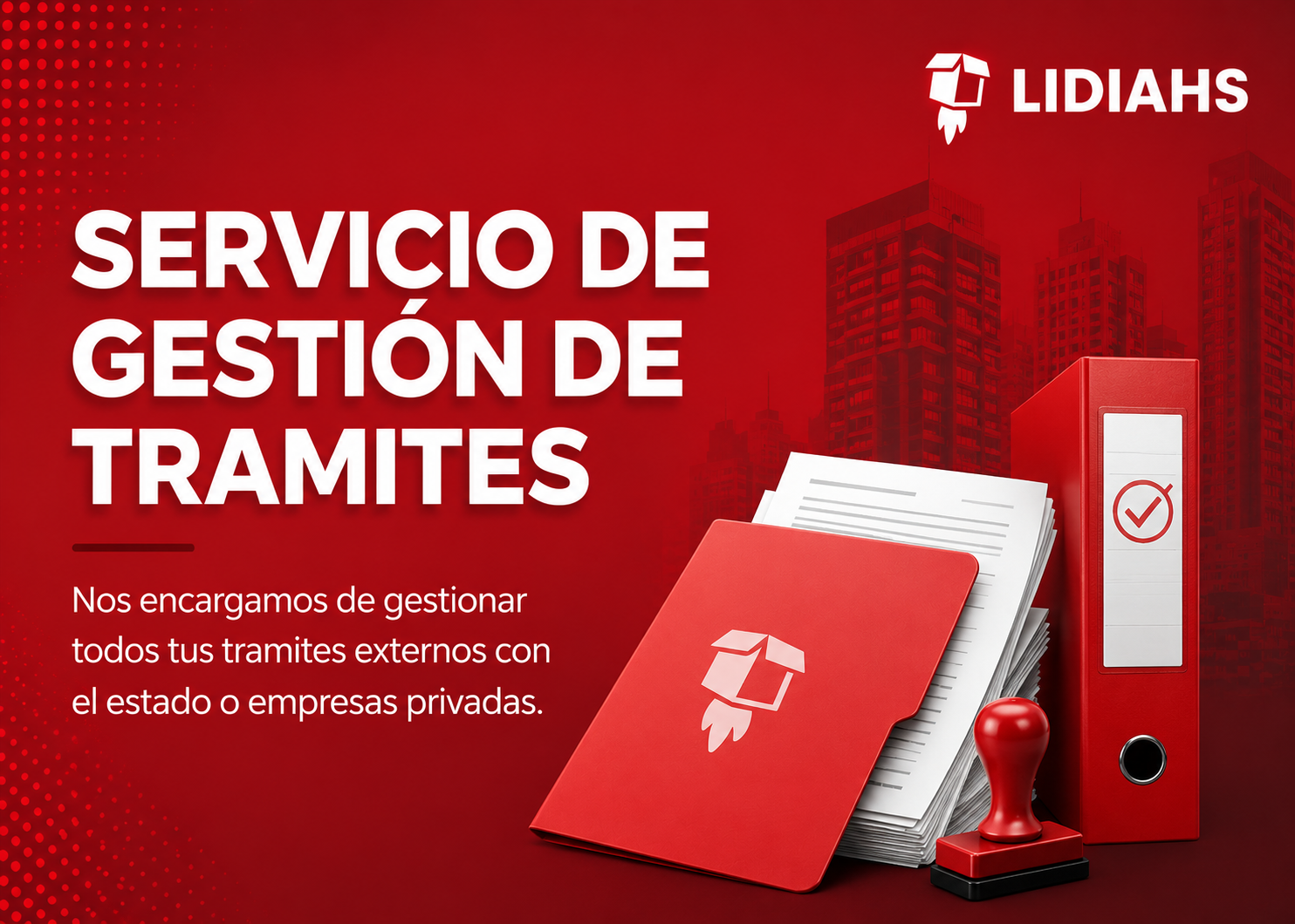 Servicio de gestión de trámites de LIDIAHS
