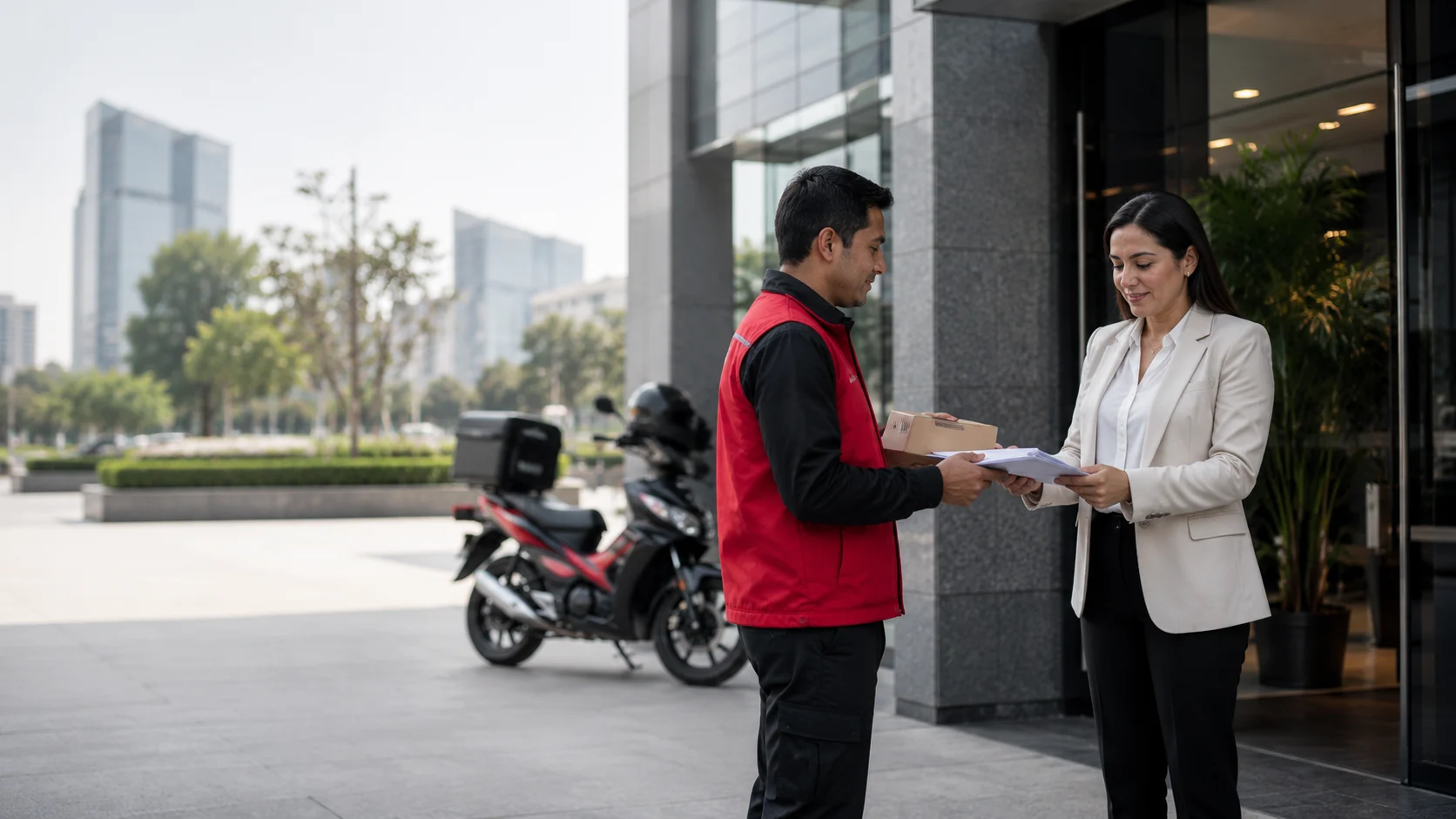 Servicio de mensajería corporativa y transporte de carga LIDIAHS para empresas en Perú